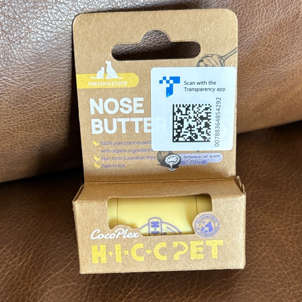 CocoPlex Hi-C-C Pet Nose Butter - Yellow